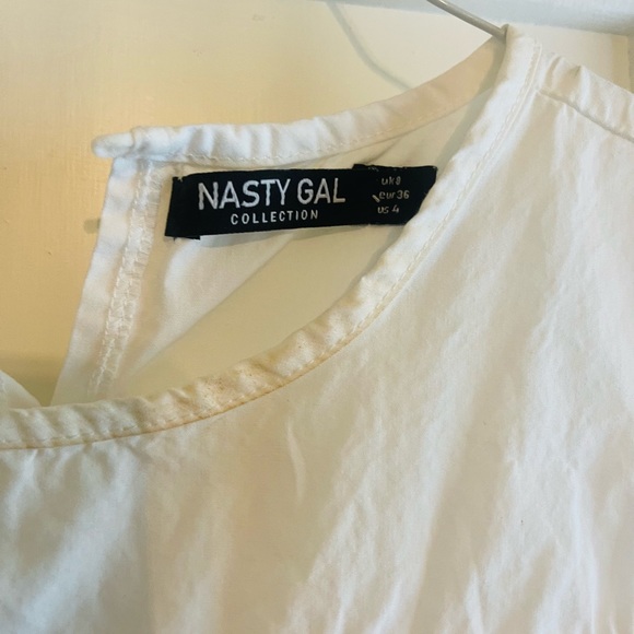 Nasty Gal Sleeveless Poplin Mini Dress - Picture 4 of 4